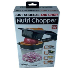 ASOTV Nutri-Chopper Handheld Food Prep Tool NIB